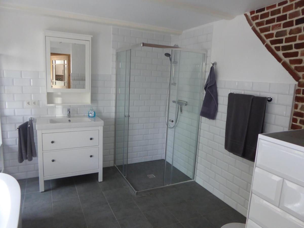 Ferienwohnung Elise Im Gulfhof Am Kanal Grossefehn 외부 사진
