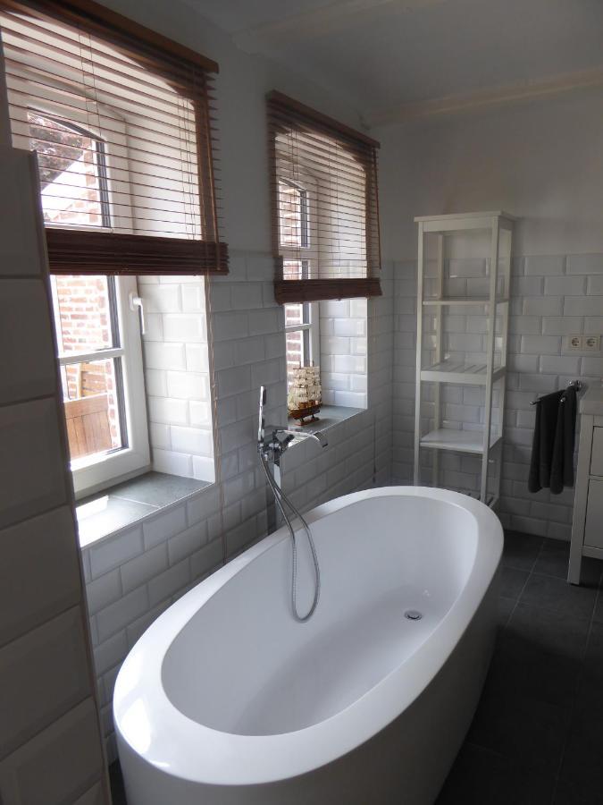 Ferienwohnung Elise Im Gulfhof Am Kanal Grossefehn 외부 사진