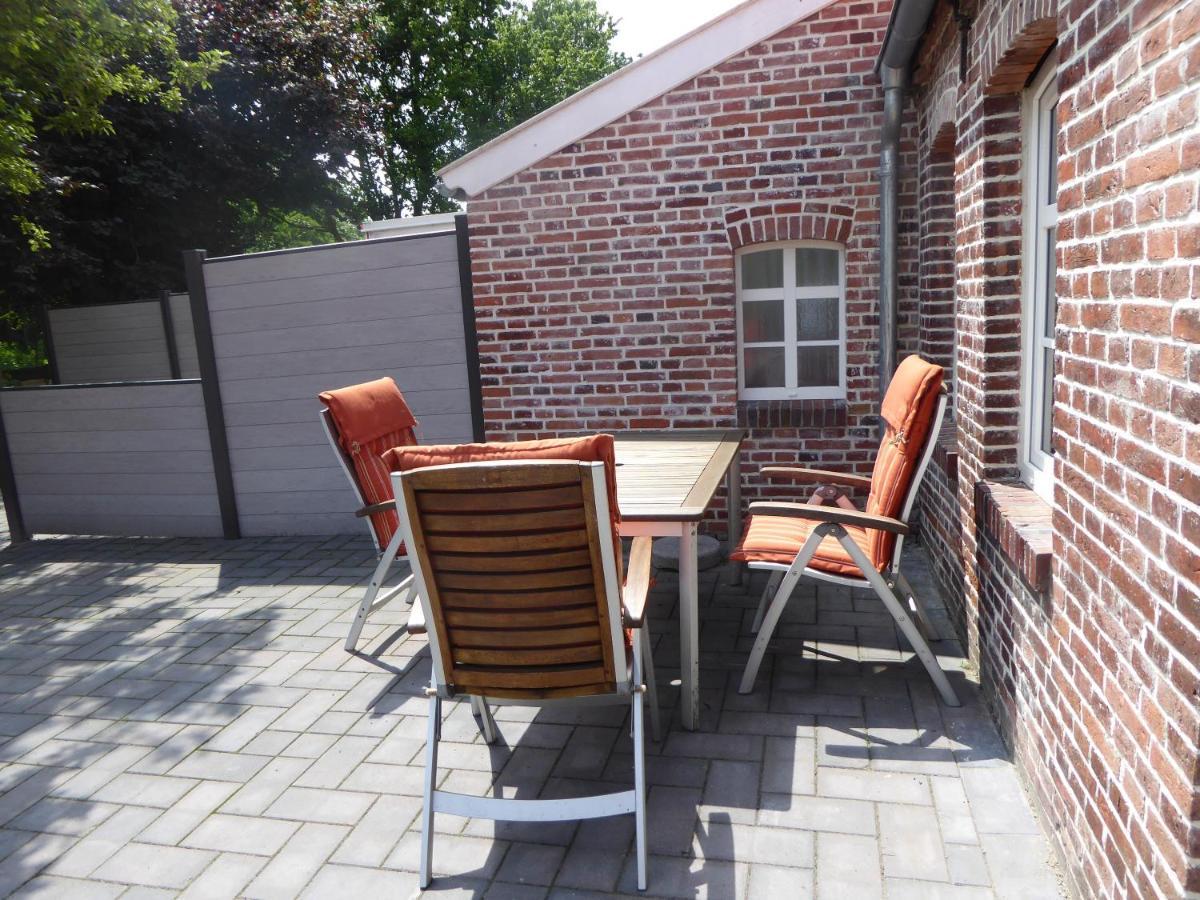 Ferienwohnung Elise Im Gulfhof Am Kanal Grossefehn 외부 사진