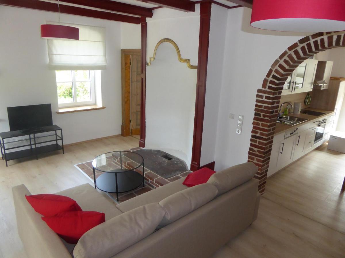 Ferienwohnung Elise Im Gulfhof Am Kanal Grossefehn 외부 사진